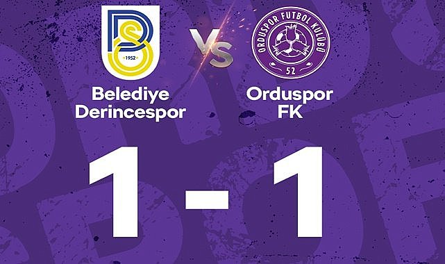52 Orduspor'da aynı senaryo: Öne geçti yine puan verdi