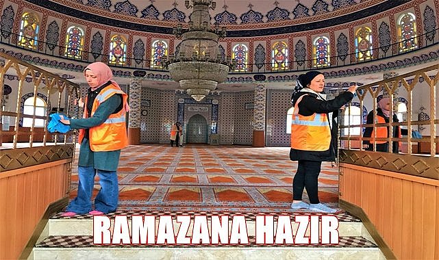 Altınordu'da camiler ramazana hazırlanıyor