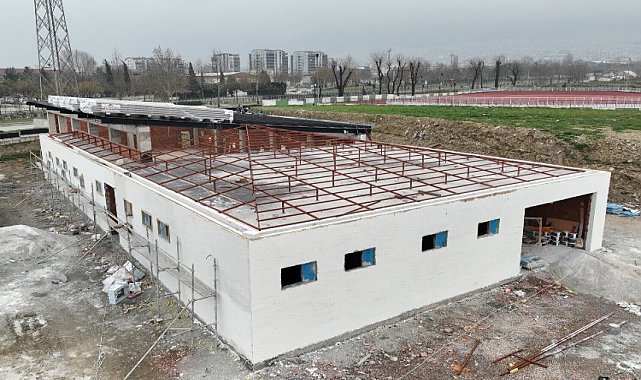 Bursa&#039;da &#039;Okçuluk Salonu&#039;nda çalışmalar hızlandı