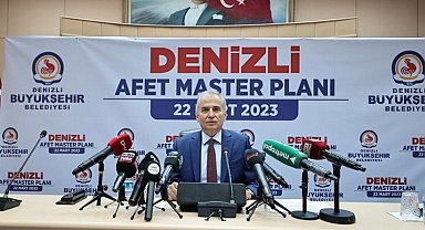 Denizli Afet Master Planı açıklandı