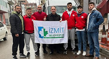 İzmitli güreşçiler Çatalca kampında