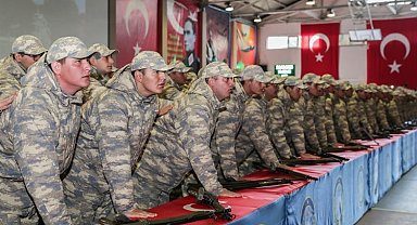 Kütahya'da 900 Mehmetçik yemin etti