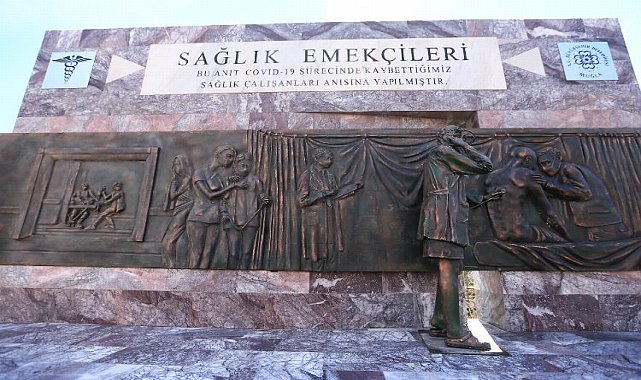 Muğla&#039;da &#039;Sağlık Emekçileri&#039; anıtlaştı