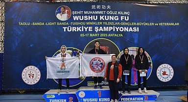Nevşehirli sporculardan Wushu Kung Fu başarısı