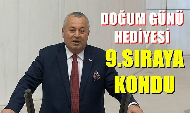 9 Nisan&#039;da doğan Cemal Enginyurt 9. sıraya yazıldı