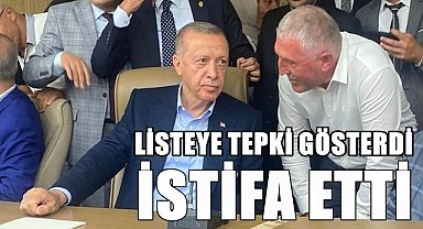 AK Parti'de liste tartışması istifa getirdi