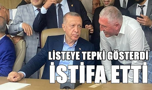 AK Parti&#039;de liste tartışması istifa getirdi