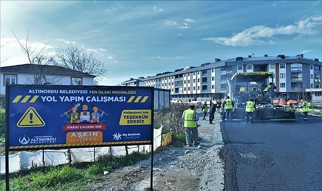 Altınordu'da modern değişim ve dönüşüm devam ediyor