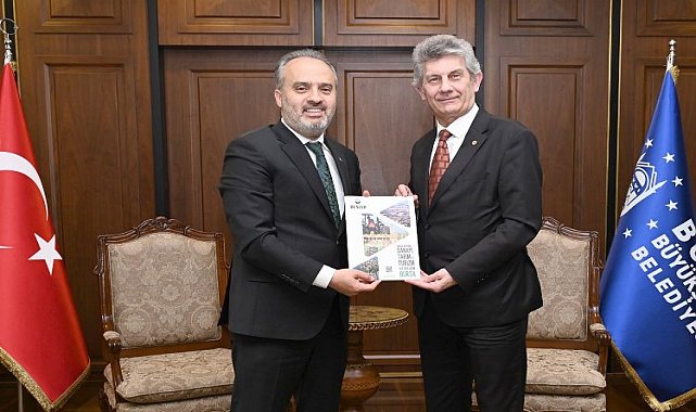 BUSİAD'ın Bursa Vizyonu Başkan Aktaş’a sunuldu