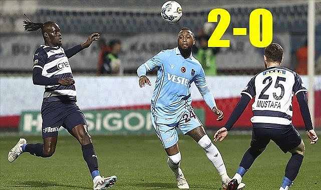 Kasımpaşa Trabzonspor&#039;u yendi: 2-0