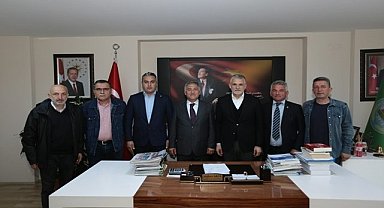 Kaynak'ın gündeminde fındık ve basının sorunları vardı