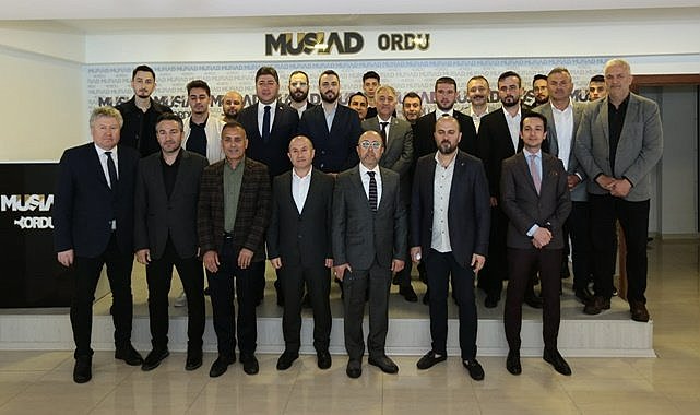 Kaynak&#039;tan  MÜSİAD&#039;a ziyaret