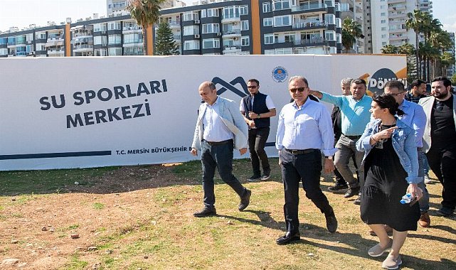 Mersin&#039;e Su Sporları Merkezi müjdesi