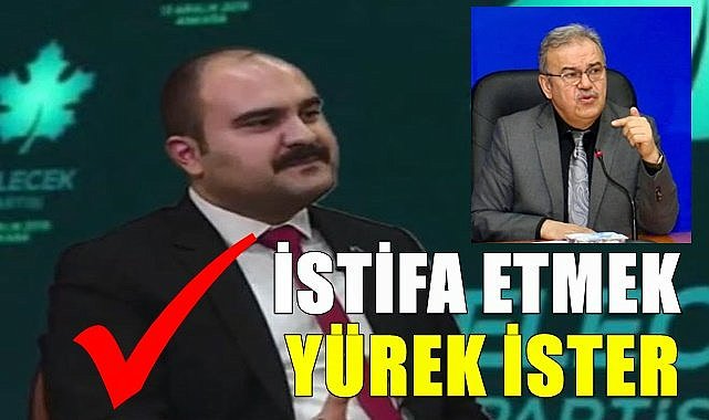 Muhalefetten çok sert tepki: İstifa etmek yürek ister