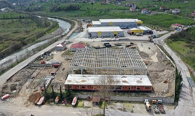 Ordu&#039;da Aktif Karbon Üretim tesisi yükseliyor