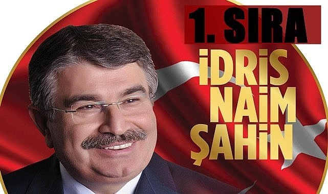 Ordu'da liste başı İdris Naim Şahin