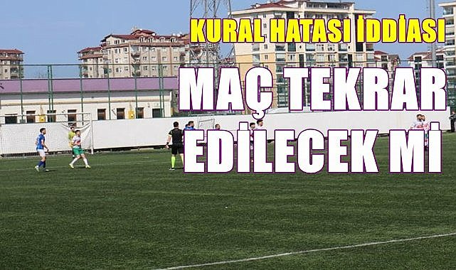 Ordu'da Perşembe- Gülyalı maçında kural hatası mı var?