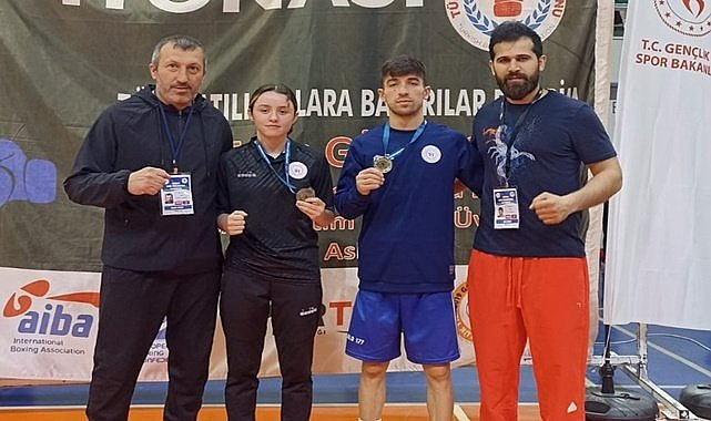 Ordulu boksörlerden 2 madalya