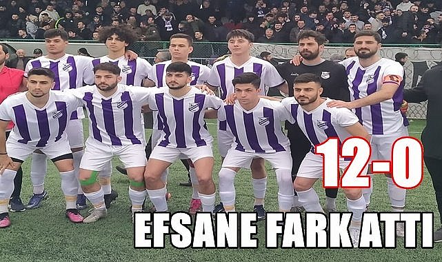 Orduspor fırtınası esiyor : 12-0 kazandı