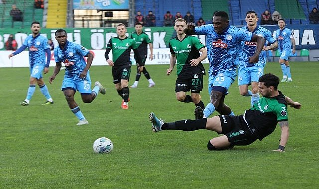 Rizespor-Sakaryaspor: 2-1