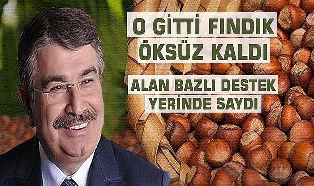 Son imzayı fındık için atmıştı