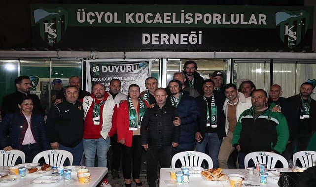 Üçyol Kocaelisporlular Derneği&#039;nden iftar