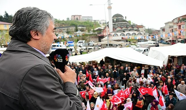 Hamarat'tan Gölköy'de coşkulu miting