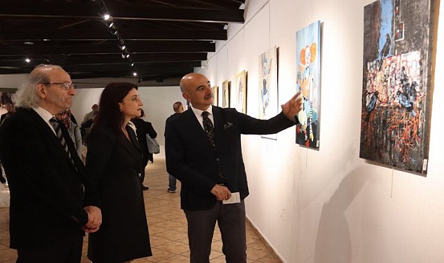 İzmit&#039;te Türkan Çoban&#039;dan ilk kişisel resim sergisi