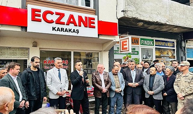 Kabadüz&#039;ün ilk eczanesi törenle açıldı