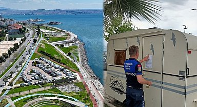 Karavan işgaline zabıta engeli