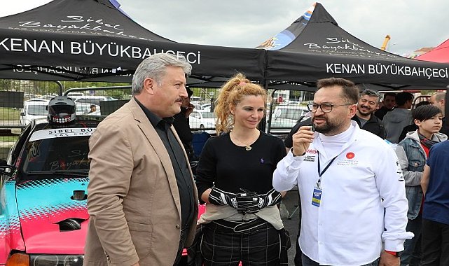 Kayseri Melikgazi&#039;de Togg&#039;lu slalom yarışı