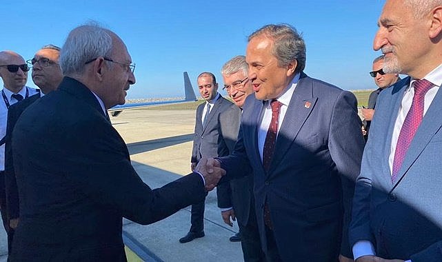 Kılıçdaroğlu Ordu Giresun Havalimanı&#039;nda