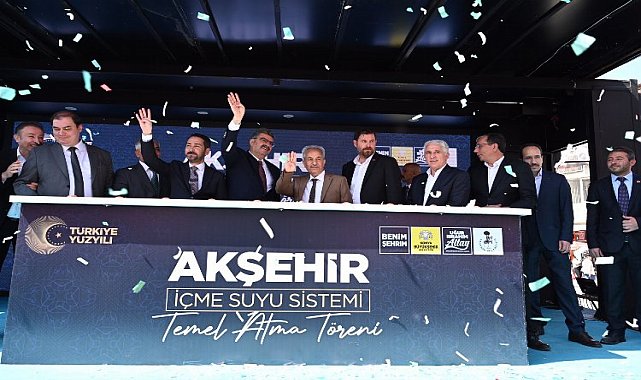 Konya Akşehir’in içme suyu Sistemini yeniliyor