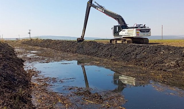 Manisa Beyoba&#039;da dere temizliği