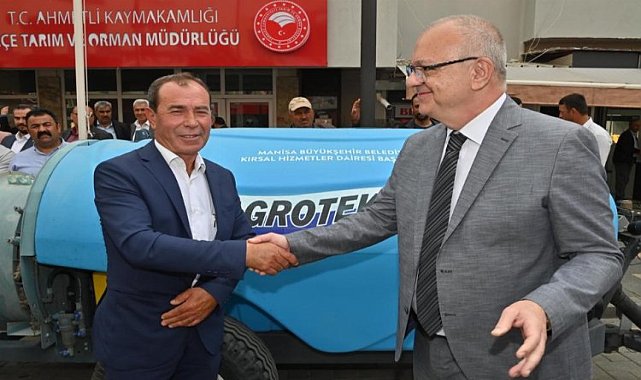 Manisa&#039;da üreticiye bir destek daha