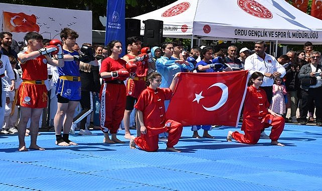 Ordu&#039;da 19 Mayıs Atatürk&#039;ü Anma, Gençlik ve Spor Bayramı Coşkusu