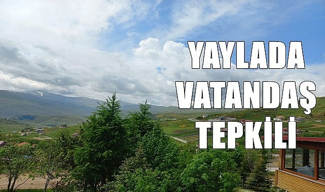 Çambaşı Yaylası'nda elektrikli eşyalar zarar gördü