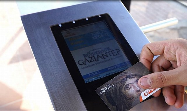 Gaziantep'te aylık temassız kullanım 1 milyon