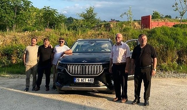 Giresun'un ilk Togg'u