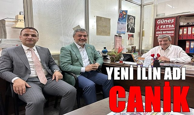 Hamarat yeni ilin adını Canik olarak açıkladı
