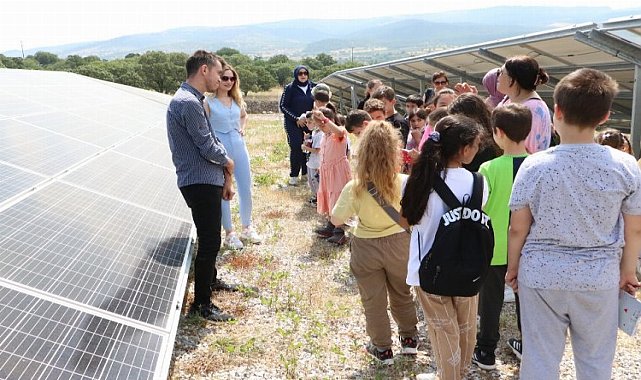 Manisa'da öğrencilere yerinde 'enerji' dersi
