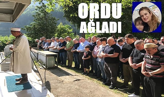 Ordu'da  gözyaşları Ayşe Başar için sel olup aktı