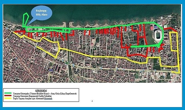 Ordu'da bu caddeler trafiğe kapanıyor