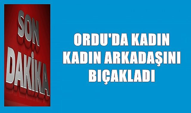 Ordu'da cafede kadın kavgası