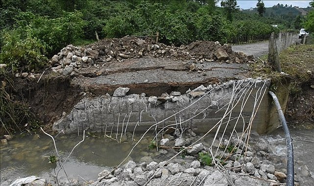 Ordu'da iki ilçede hayat durdu
