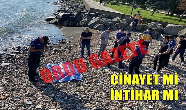 Ordu&#039;da sahilde erkek cesedi bulundu