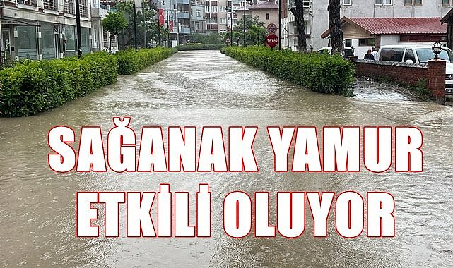 Ordu'da Valilik sağanak yağışlar için alarm verdi