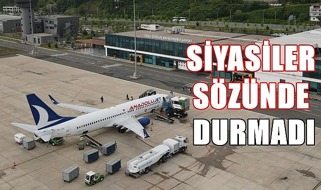 Ordu Giresun Havalimanı'na kötü haber