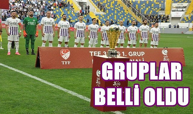 Ordu takımlarının grupları belli oldu