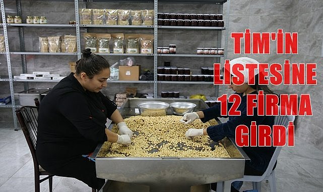 TİM'in listesine Karadeniz'den 12 firma girdi